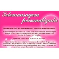 Telemensagem Personalizada